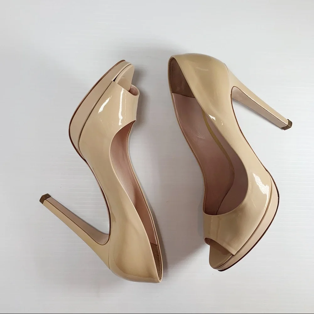 Miu Miu Peep Toe Pumps‎
